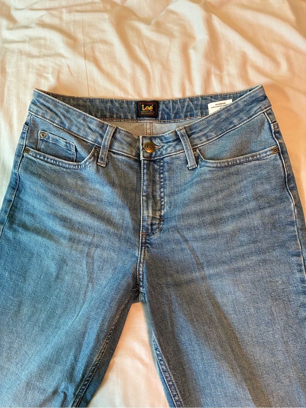 Low Rise Straight Leg Jeans - Picture 3 of 3